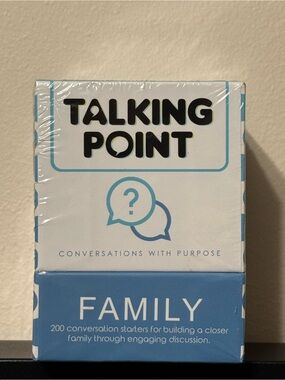 NEW Sealed Talking Point Cards Family Edition Conversation Starter Card Game